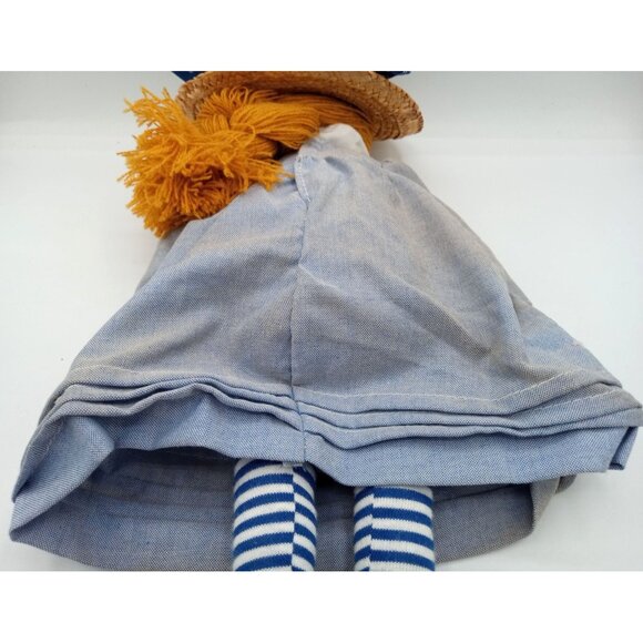 Hallmark Becky Kelly Vintage Rag Doll Hat Sunflower Dress Yarn Hair 16 Inches - Picture 11 of 16